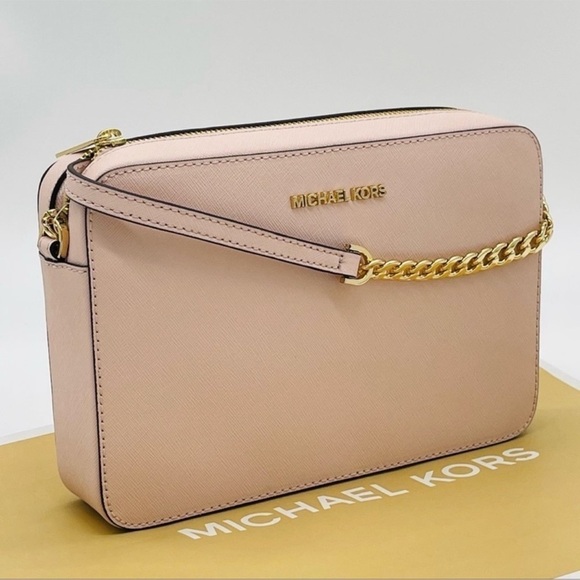 Michael Kors Handbags - Michael Kors Large EW Crossbody Bag Light Pink